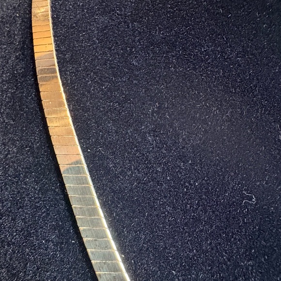 Vintage .925 Italy Gold Vermeil Necklace - Picture 3 of 7